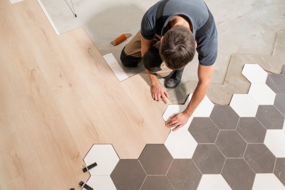 Flooring installation services in Centennial